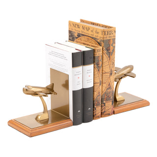 Aeroplane bookends