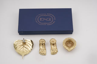 Diwali Hamper Gold including (Diva, Charan & Orchid)