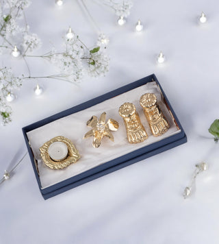 Diwali Hamper Gold including (Diva, Charan & Orchid)