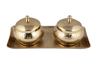 Nut bowl with tray (Qty in Set of 3)