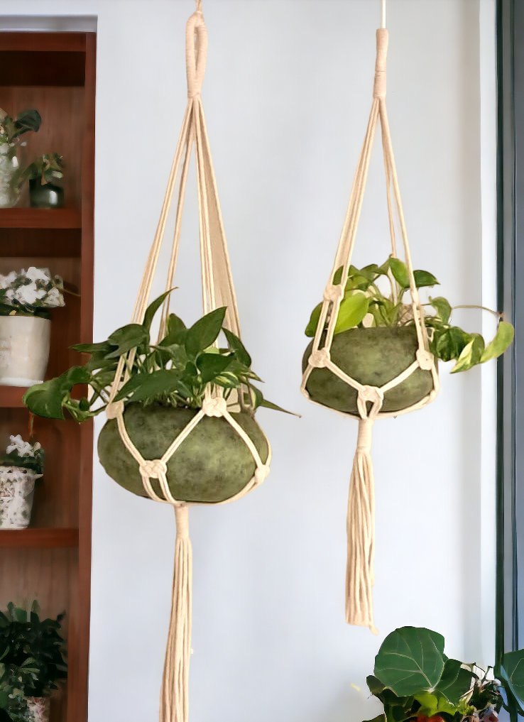 Green Mercury Planter Hanging Planter