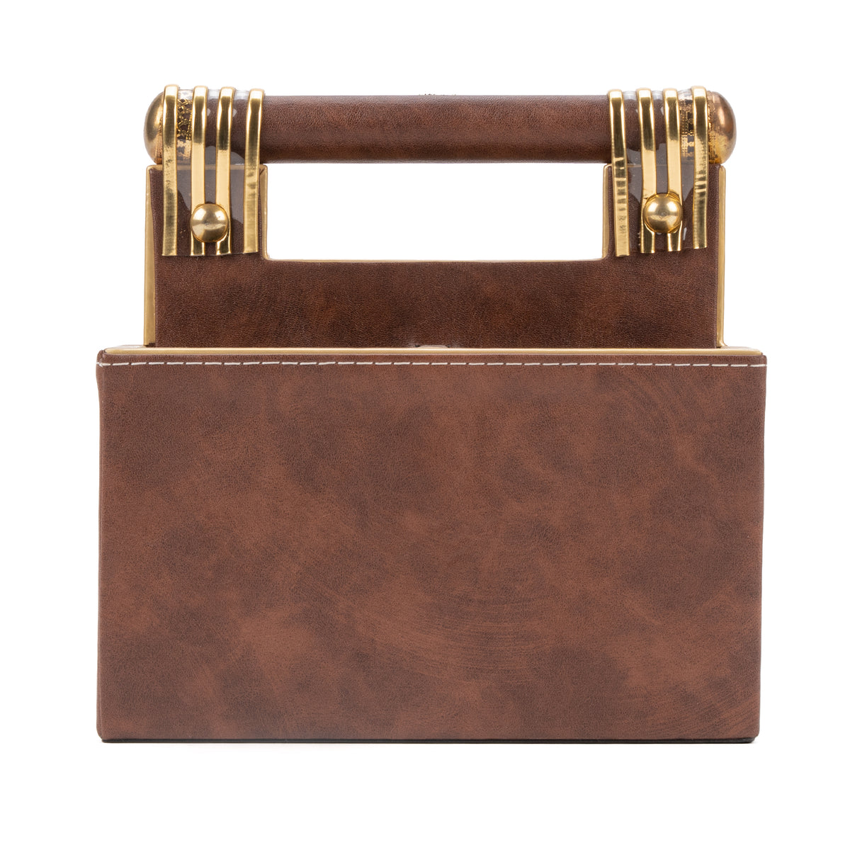 Leatherette Cutlery Holder with Handle
