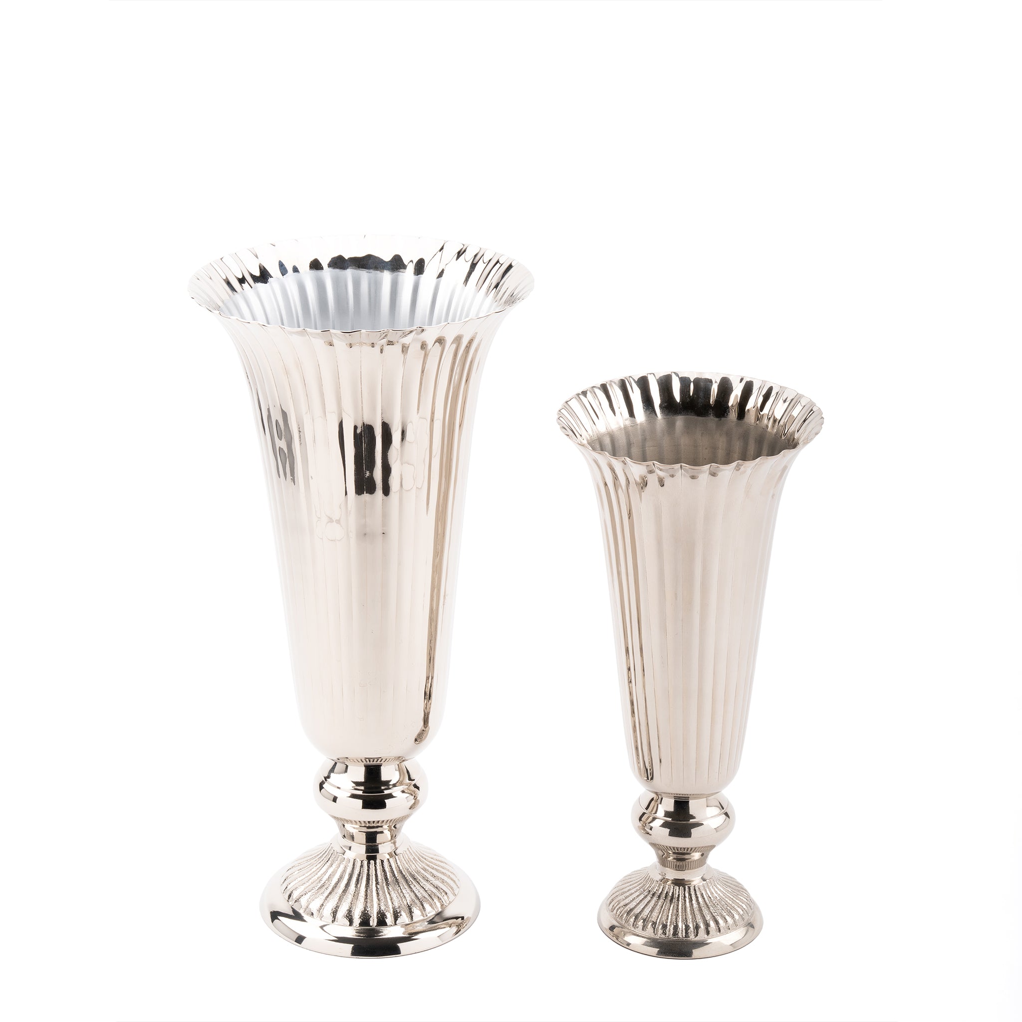 Ribbed Vase
