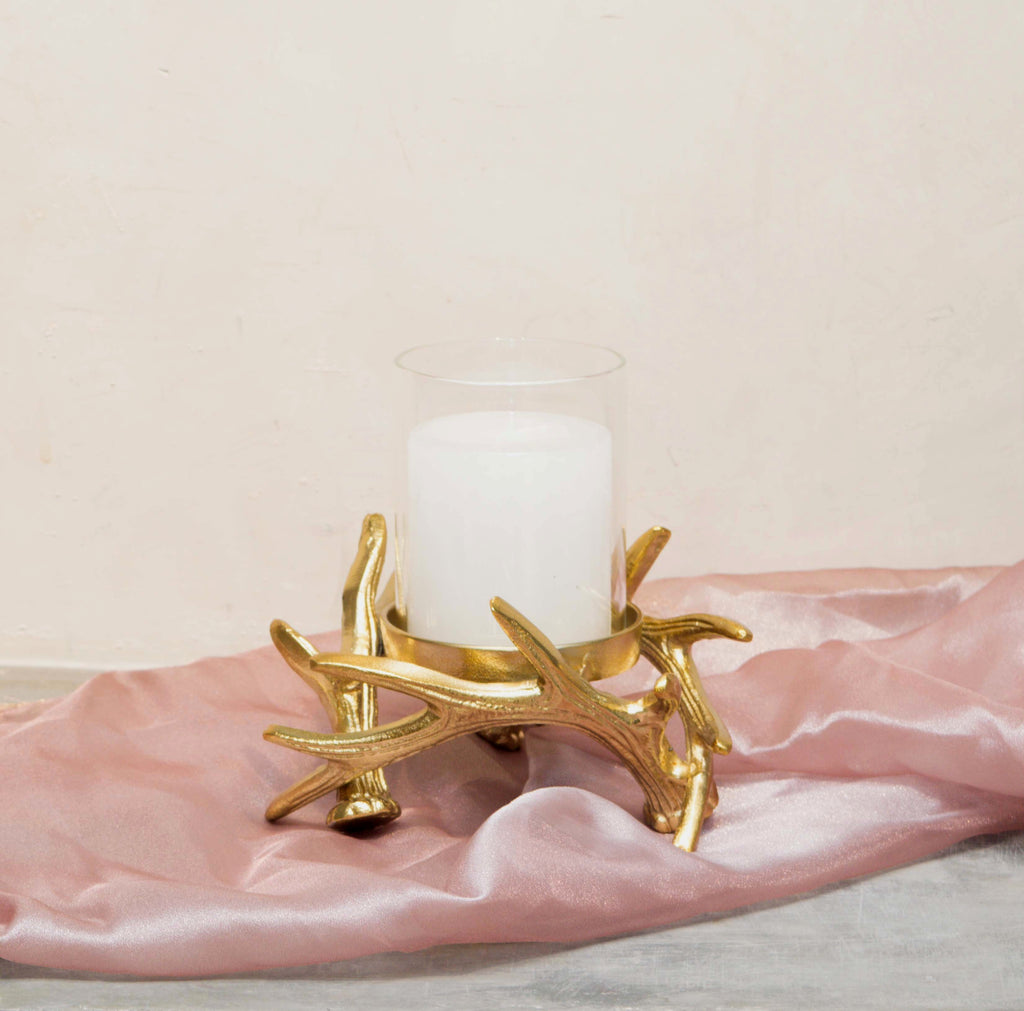 Single Light Branch Candle Holder