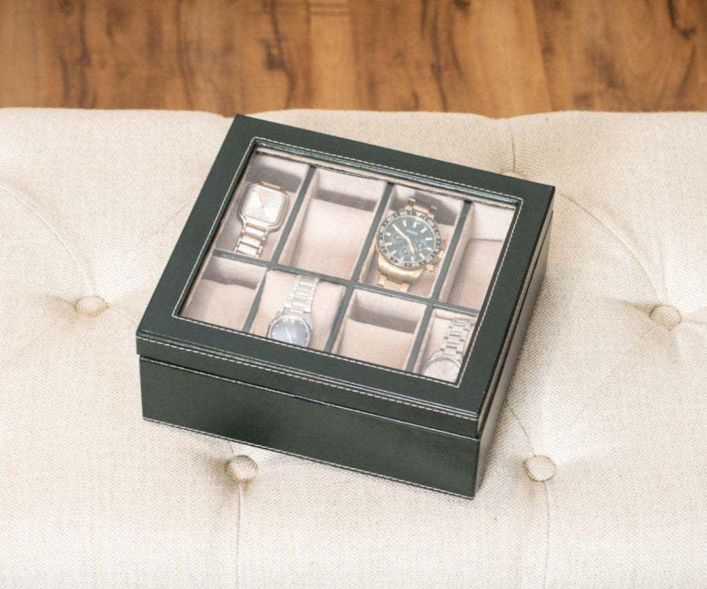 Leatherette 8 Wrist Watch Case
