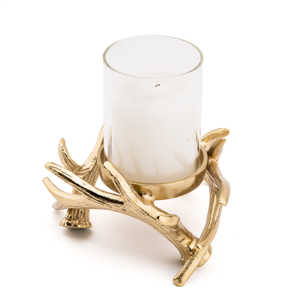 Single Light Branch Candle Holder