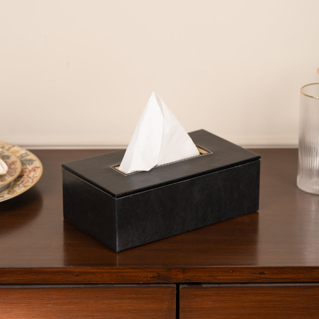 Leatherette Tissue box