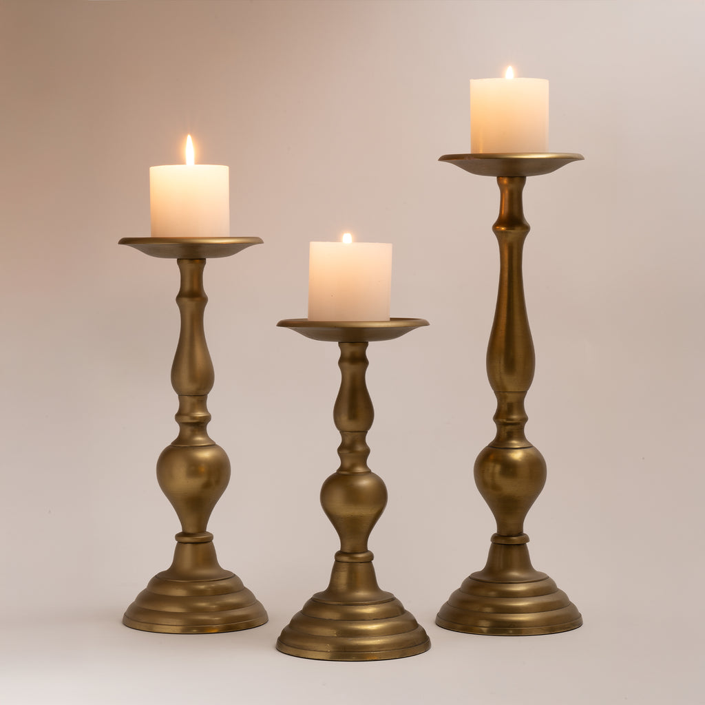 Pillar Candle Holder Set of 3
