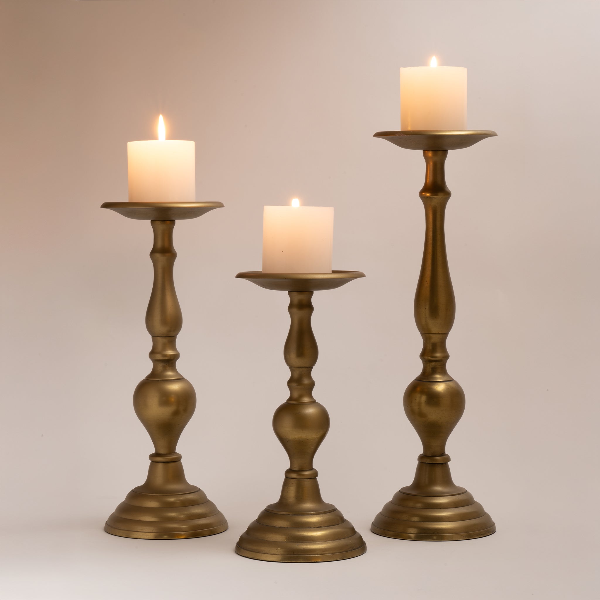 Pillar Candle Holder Set of 3