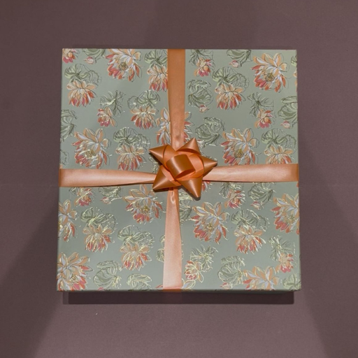 Floral Green Gift Hamper Box