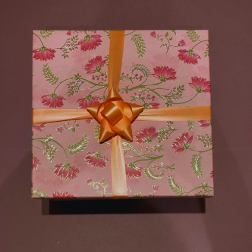 Fuschia Floral Gift Hamper Box