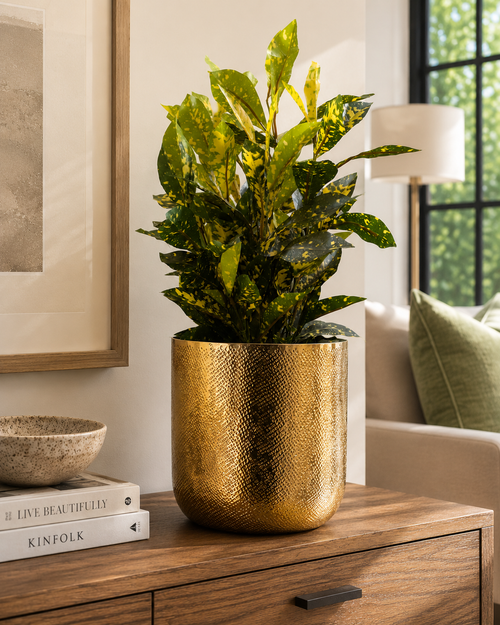 Chatai Texture Planter Br.Antiq.