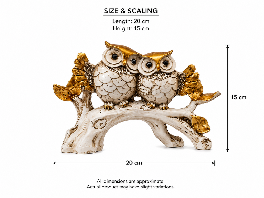 Twin Owl on the branch