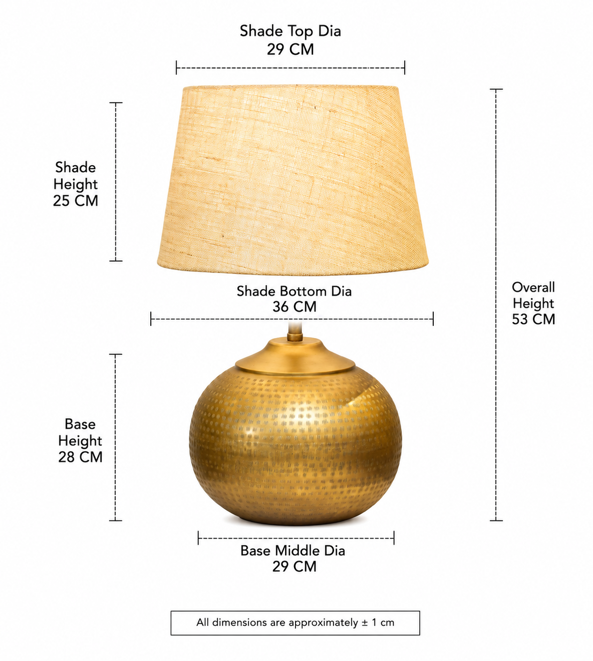 Baarik Texture Table Lamp