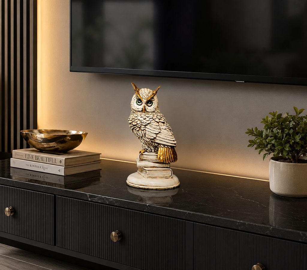 Owl with Books