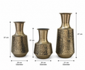 Hammered Surahi Vase