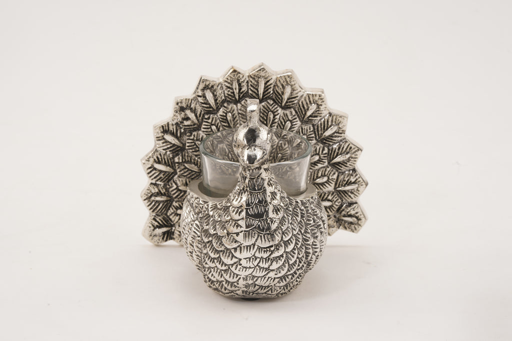 Peacock T- Light Holder