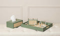 Leatherette Tray, Coaster, Pen & Tissue Holder SO4
