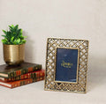 Jali Leaf Photo Frame