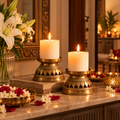 Roop candle holder set of 2