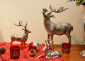 Reindeer, silver - Sitting
