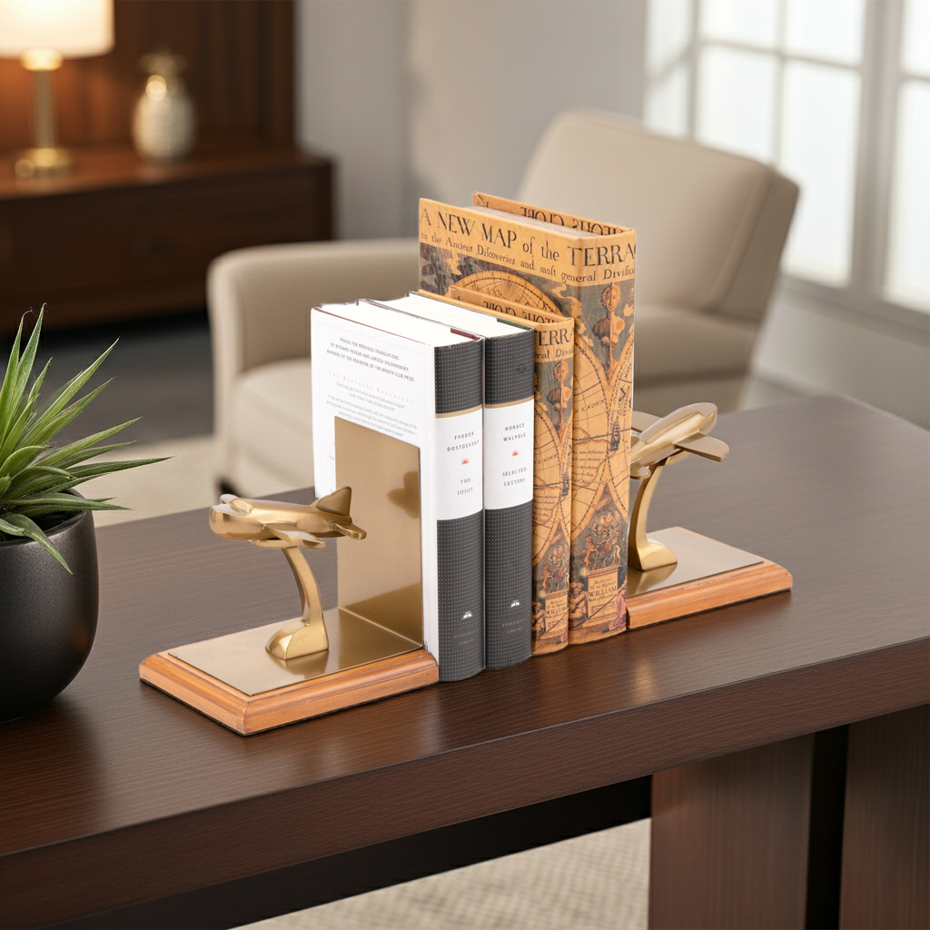Aeroplane bookend