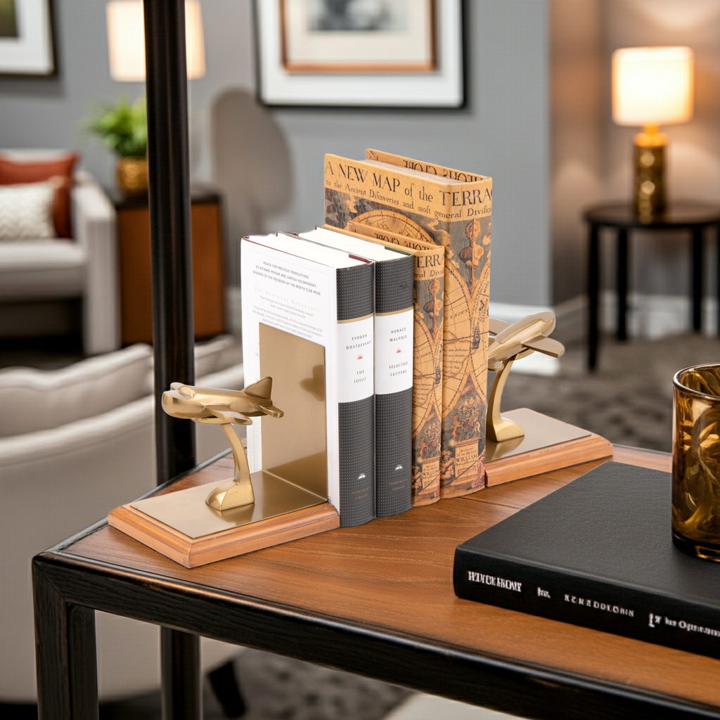 Aeroplane bookend