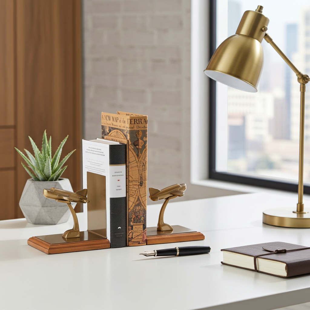 Aeroplane bookend