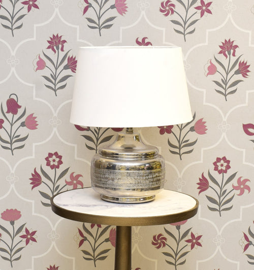 Chatai Strip Nickle Finish Lamp