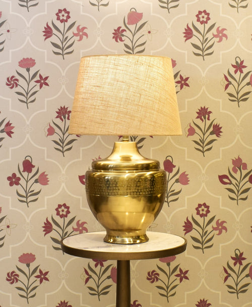 Chatai Strip Table lamp in Gold finish wide