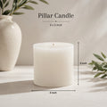 Pillar Candle – 3 × 3 Inch