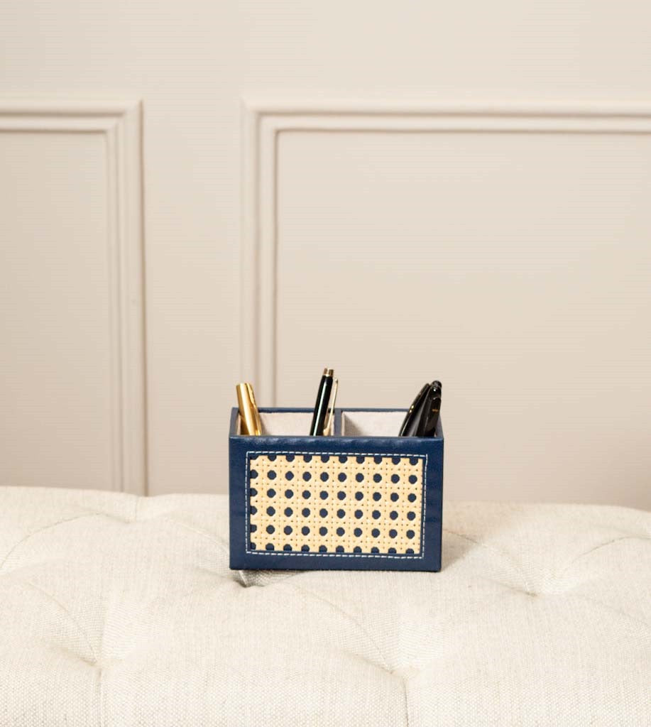 Leatherette Tray, Coaster, Pen & Tissue Holder SO4