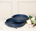 Leatherette Woven Tray