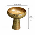 Textured Urli Brass Antique Finish