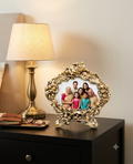 Baroque style Oval Photo Frame
